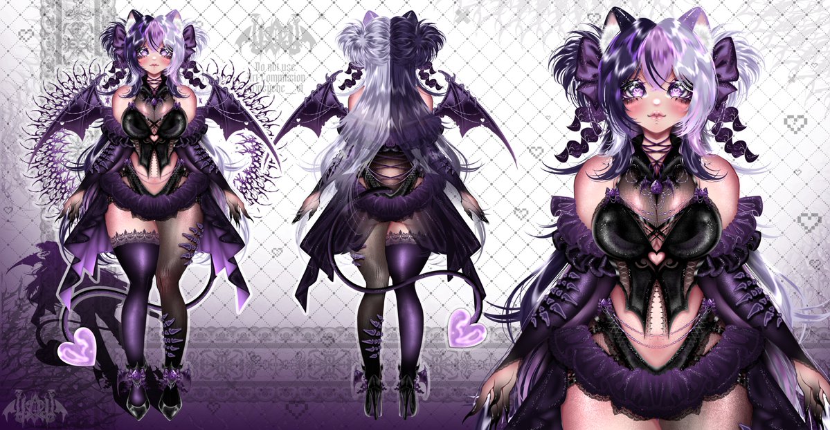 psyche 🦇💜 bat vtuber tweet media