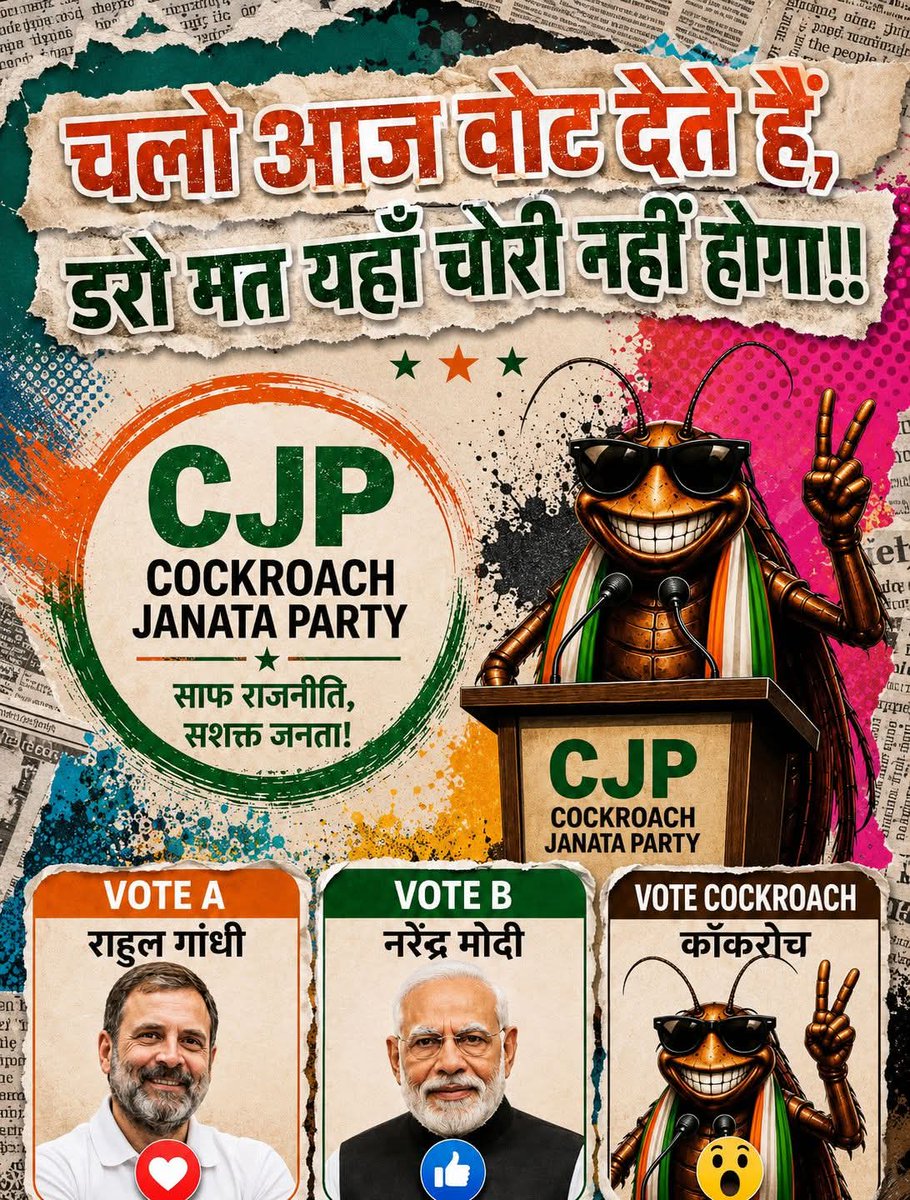 GRDEVASI's tweet photo. चलो आज वोट देते हैं।
अब फैसला जनता करेगी 
साफ राजनीति 
मजबूत युवा नई सोच 
क्या इस बार बदलेगा सिस्टम। https://t.co/N1K7pKZRid