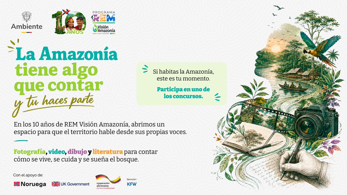 REM Colombia - Visión Amazonía tweet media