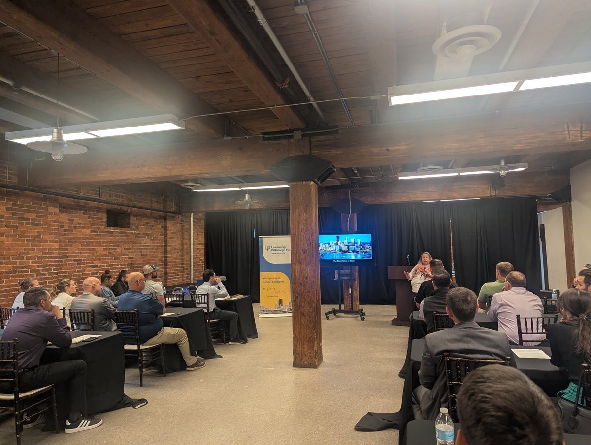 LeadershipPgh's tweet photo. The CLCV XIII cohort had their first of many sessions designed to help them develop a greater understanding of the Southwestern Pennsylvania region.

Thank you to the @HistoryCenter for hosting!

#VeteransInLeadership #CommunityLeadership #LPInc https://t.co/maYoIy3Qtn