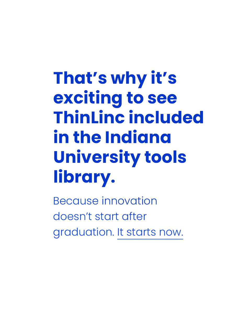 ThinLinc's tweet photo. Universities don’t just teach - they equip. 🎓

Great to see ThinLinc available at the @IndianaUniv, giving students access to real-world tools from day one.

🔗 Explore: https://t.co/THpX3s2Uc1 https://t.co/sNOD5Rg1ux