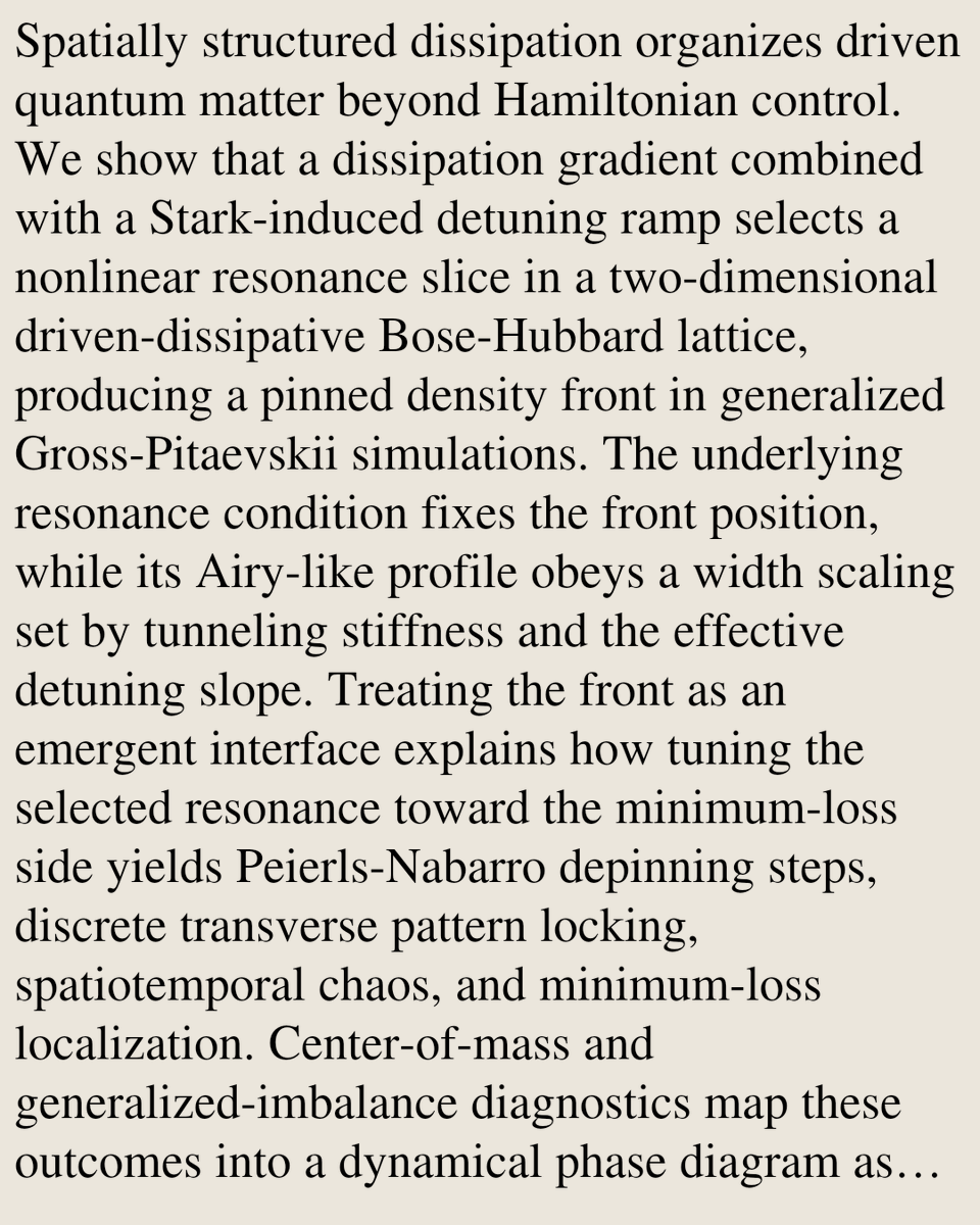 Quantum Gases Papers tweet media