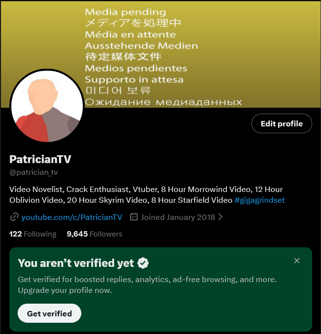 PatricianTV tweet media