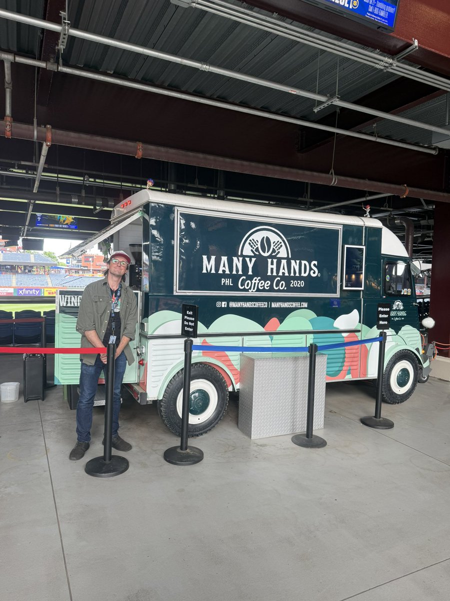 destiny_lugardo's tweet photo. If you’re at the ballpark this weekend, Many Hands coffee behind section 114 is donating a portion of sales during the Guardians series to the local Muscular Dystrophy Association chapter. @MDAorg https://t.co/GLqtqm3aex