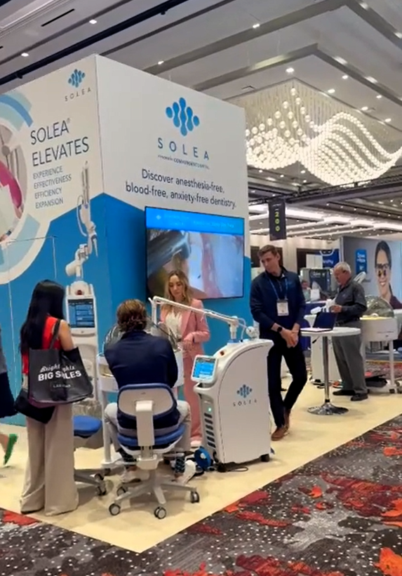 solea's tweet photo. AAPD 2026 starts today! Visit Booth #301 and connect with #TeamSolea to see how #Solea is shaping pediatric dentistry. From anesthesia-free hard and soft tissue procedures to a positive experience for kids and parents, discover what’s possible in your practice. https://t.co/boC0RS8SkK