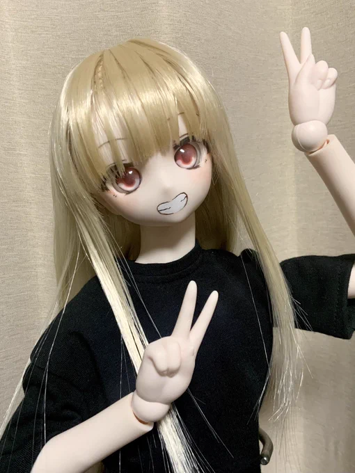 つーわけでドール錬成RTA、かぐやを錬成しました。 だいたい3時間くらいです。 #超かぐや姫