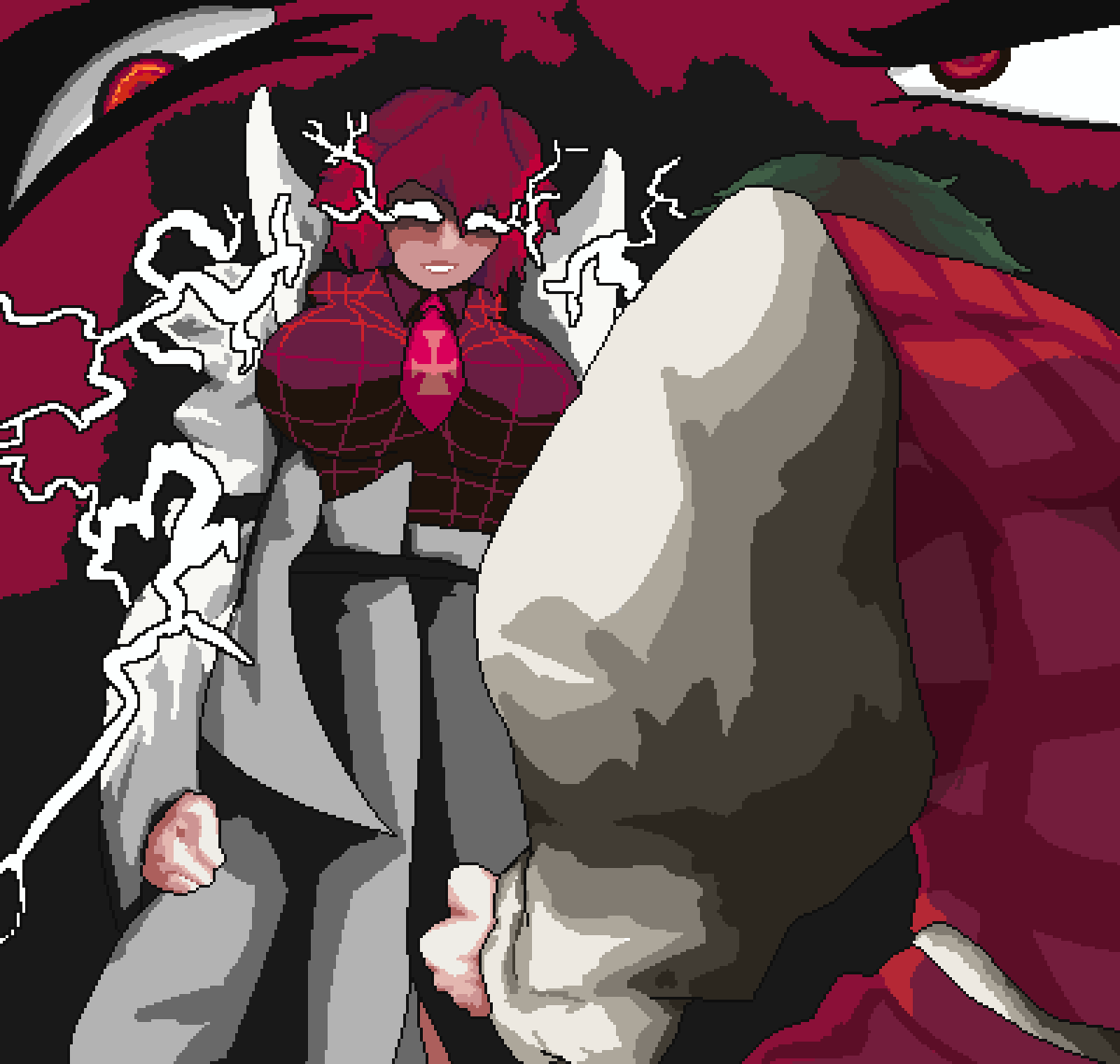 Qudarp's tweet photo. YuukaRaiko https://t.co/bVzMSpzuhd