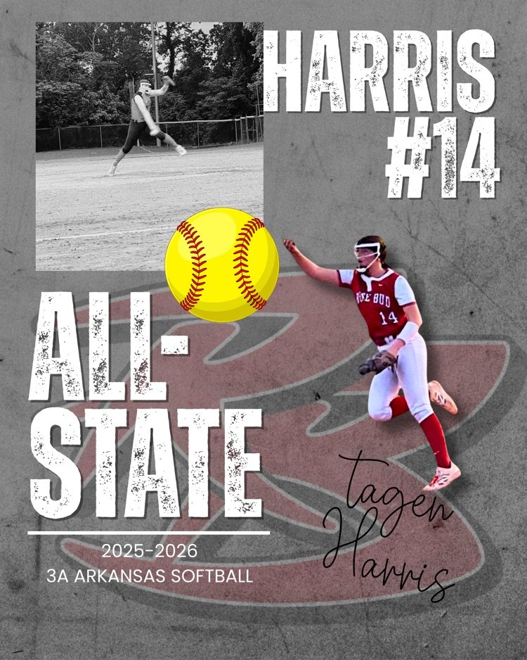 RoseBudRamblers's tweet photo. 🥎 A huge congratulations to Tagen Harris on being selected as an ALL-STATE player for 3A Softball! 
This is an incredible honor and a testament to all of the hard work, dedication, and effort put in throughout the season. https://t.co/sSKTPfoCwc