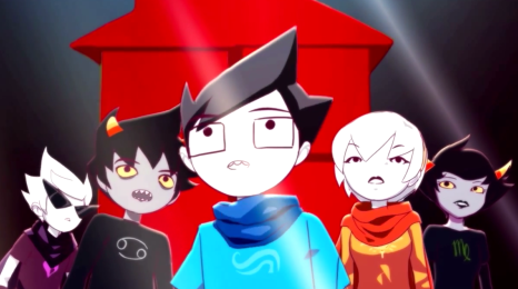 Homestuck Anonymous tweet media