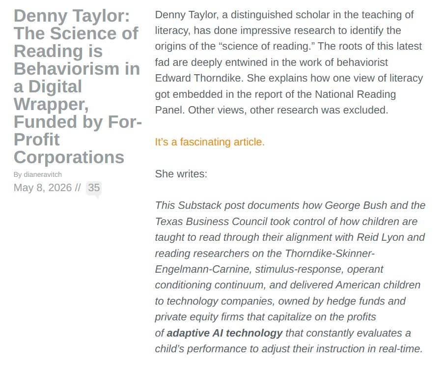 Daniel Buck, “Youngest Old Man in Ed Reform” tweet media