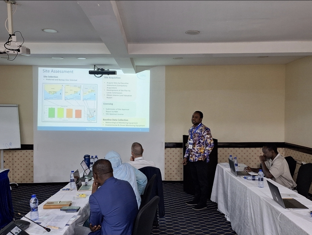 nra_ghana's tweet photo. The #NRA held a preparatory meeting with the #IAEA #IPPAS Mission team and key national stakeholders ahead of the country's 2nd Mission scheduled for April 2027. The meeting focused on operational planning, timelines, and documentation requirements to ensure a successful mission. https://t.co/yDaSBmv5h3