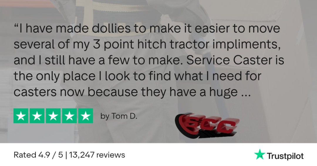 SERVICECASTER's tweet photo. Nothing speaks louder than customer experience. #ServiceCaster #CustomerReview #Trustpilot #CasterWheels #MadeToMove #IndustrialSolutions #CustomerExperience https://t.co/LdScGPlweE