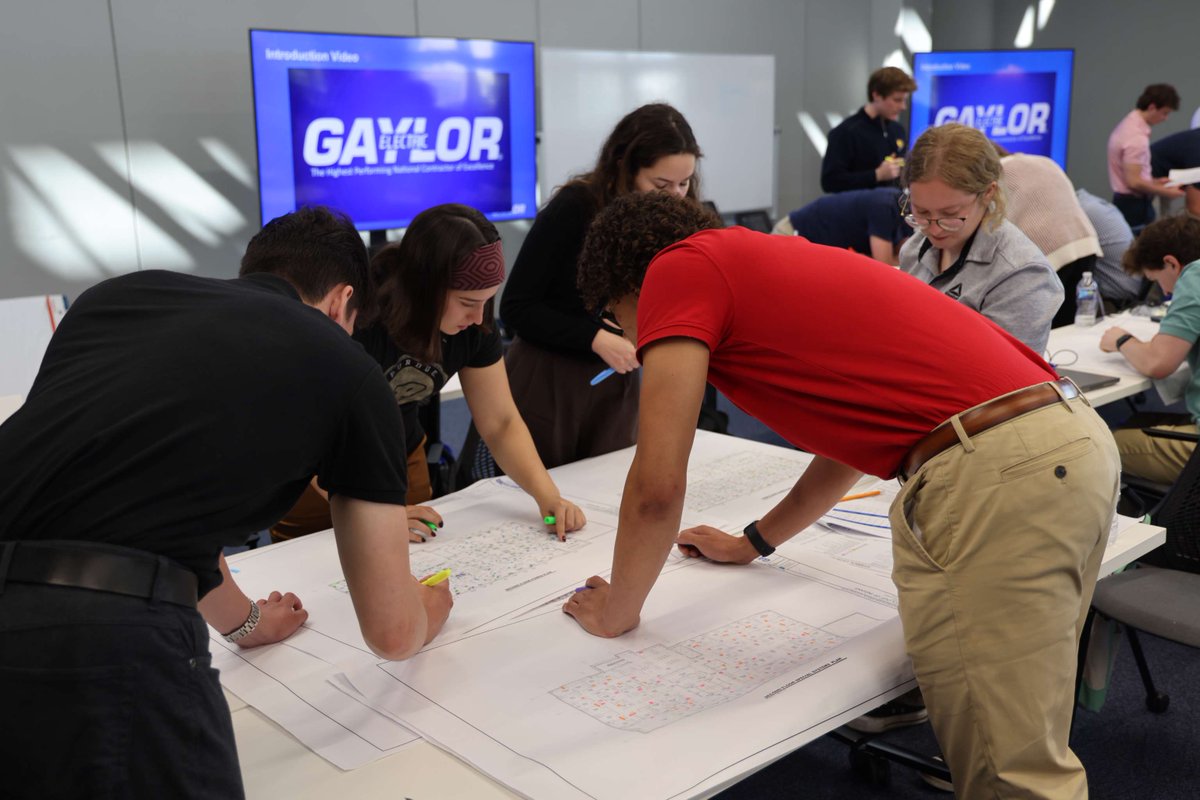 gaylorelectric's tweet photo. Please join us in welcoming our 2026 collegiate summer interns! 

During their first week of orientation, they completed team-building exercises, received hands-on training, and became lift certified. We’re excited to watch them learn, grow, and contribute this summer.

#SummerInternship #InternLife #GaylorElectricInterns #ConstructionCareers