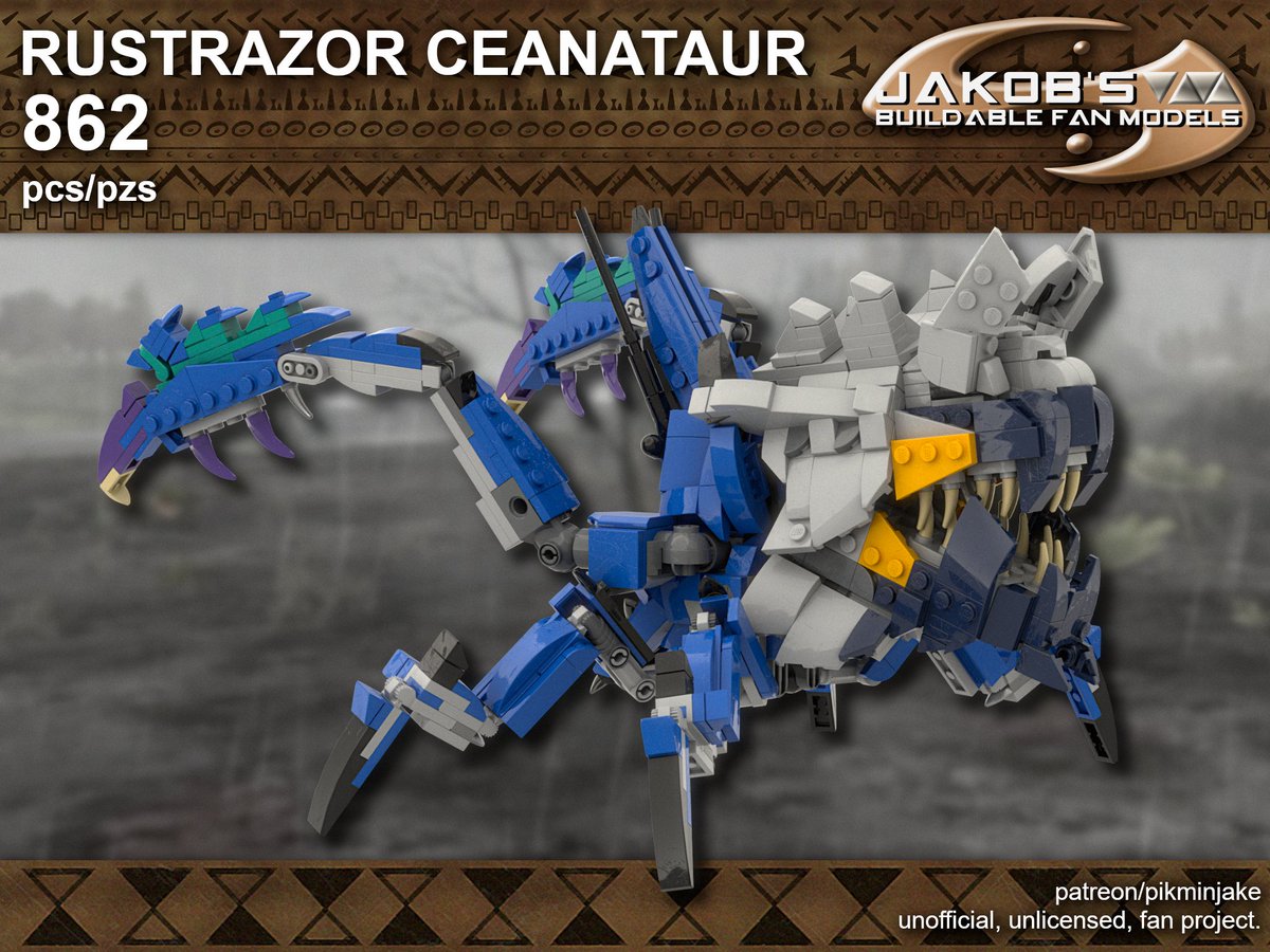 Also got instructions for models of Terra and Rustrazor!