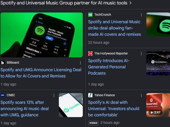Gilgomush's tweet photo. Fuck you and Fuck off @Spotify and Fuck AI https://t.co/bIo5otCaNH