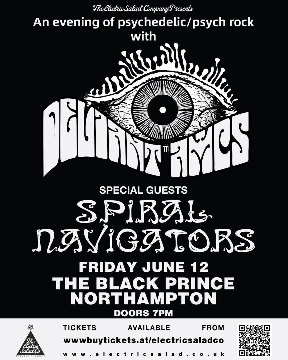 DeviantAmps's tweet photo. A Trip in June. PT 3.
Messy day. Long set.
The Black Prince, Northampton.
Support from Spiral Navigators.
Advance tickets from buy https://t.co/BWGXHDBQZz https://t.co/dLlATpqcef