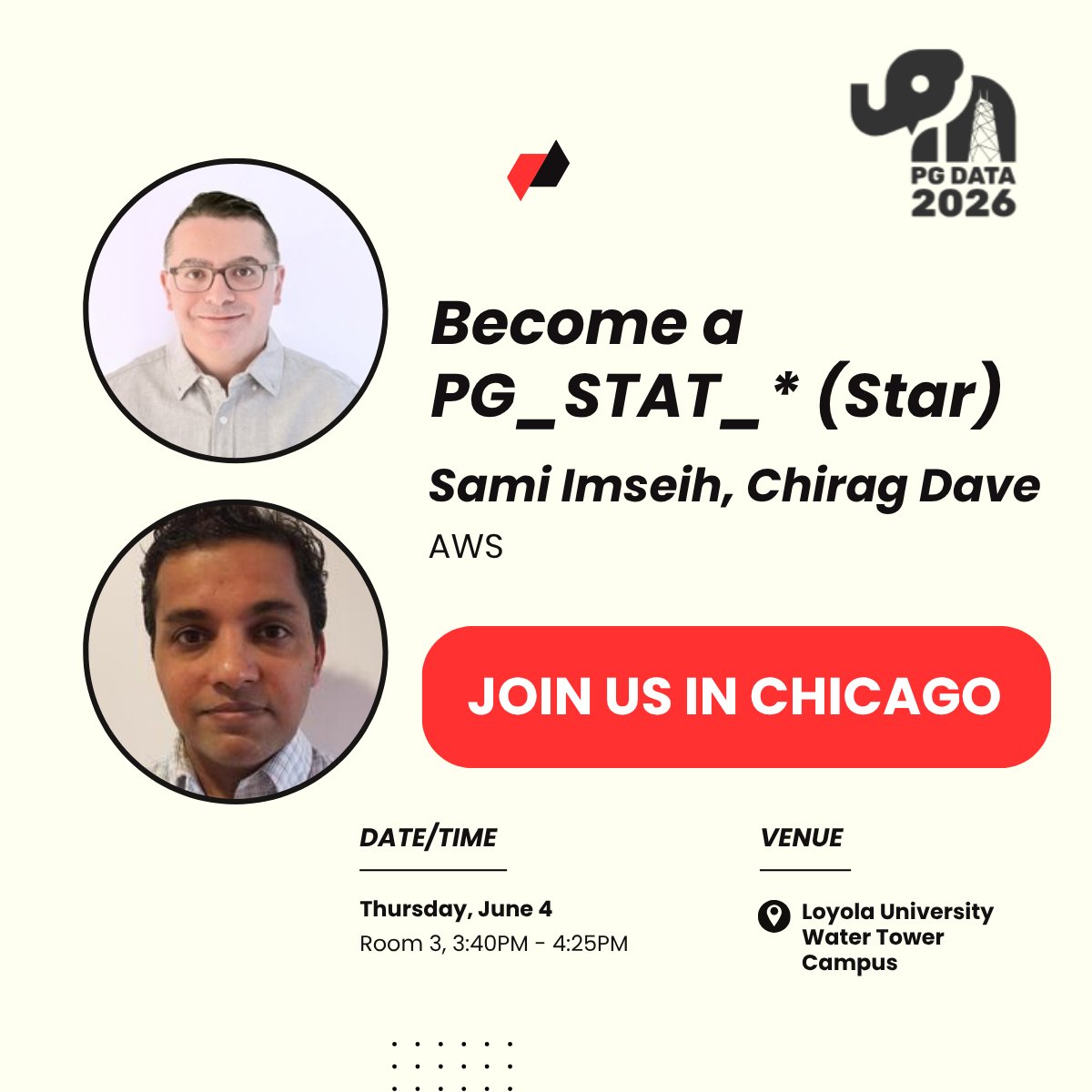 PGDATA 2026 tweet media