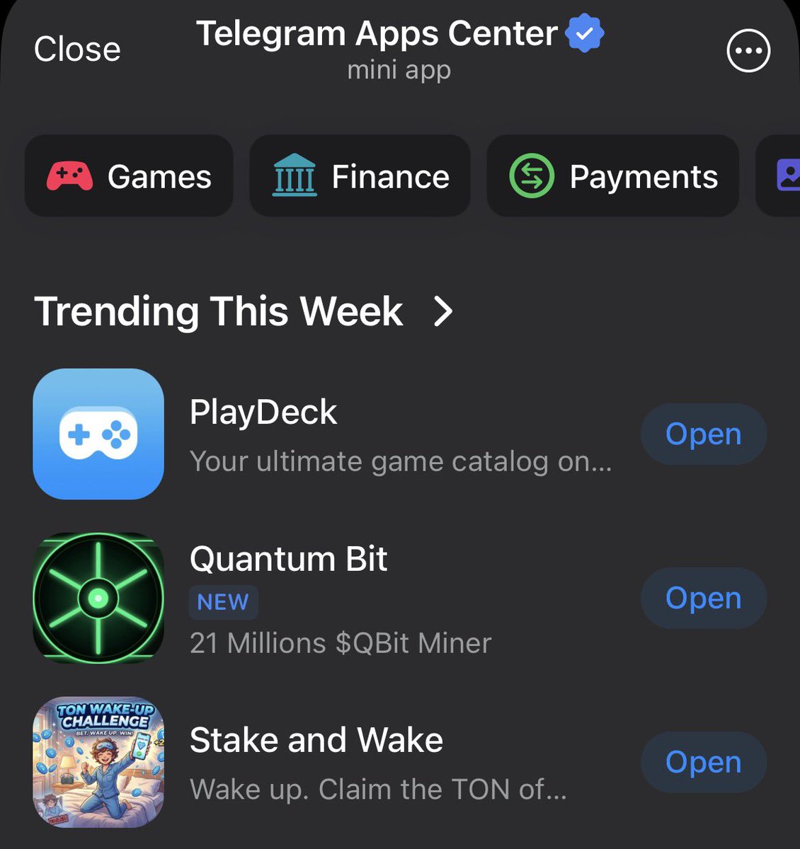 $QBiT Miner App tweet media