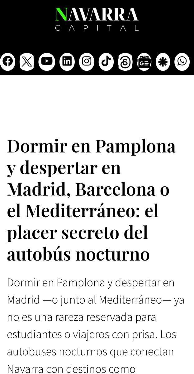 elvecinodeUxue's tweet photo. Imaginad cómo está Navarra para que esto sea noticia; y encima sea un placer...

Sin aviones, con el tren descojonao, la carretera como un gruyere y llena de radares pero con autobús nocturno, oye.

ACOJONANTE. https://t.co/owMDRY1dn7