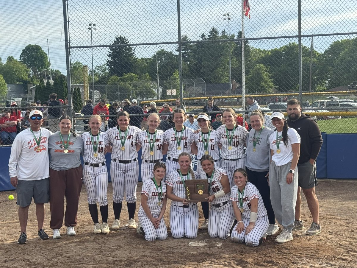the_lexus_blair's tweet photo. So proud of my team for winning the district finals against Martins Ferry! We made history at CHS! I went 3/3 on the bases with a double, single, and walk. I pitched all 7 innings and we were able to hold their offense to one run. Next up regionals at OU! @ohio_lancaster @FPSelect16u @ClaymontAD @SoftbalAmerica