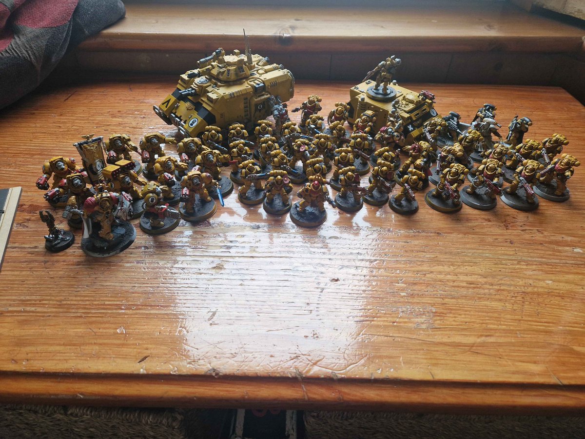 Harry1863's tweet photo. Going to my first warhammer tounrment got my bois ready https://t.co/k0QbMYY2s3