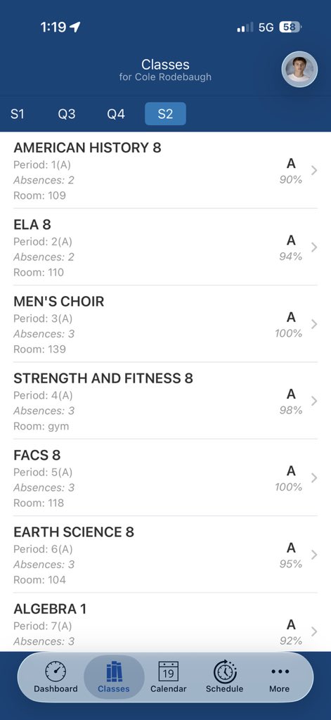 Cole_2030_ATH's tweet photo. Grade check ending off this school year. @JPRockMO @scwfootball @6starfootballMO @PrepRedzoneMO @Elite11 @QB_Doctor @QBHitList @TopPreps @UNDfootball @ncsa @mwfbrecruiting @GSV_STL @GACinsider1 https://t.co/gdfjHSvZ1y