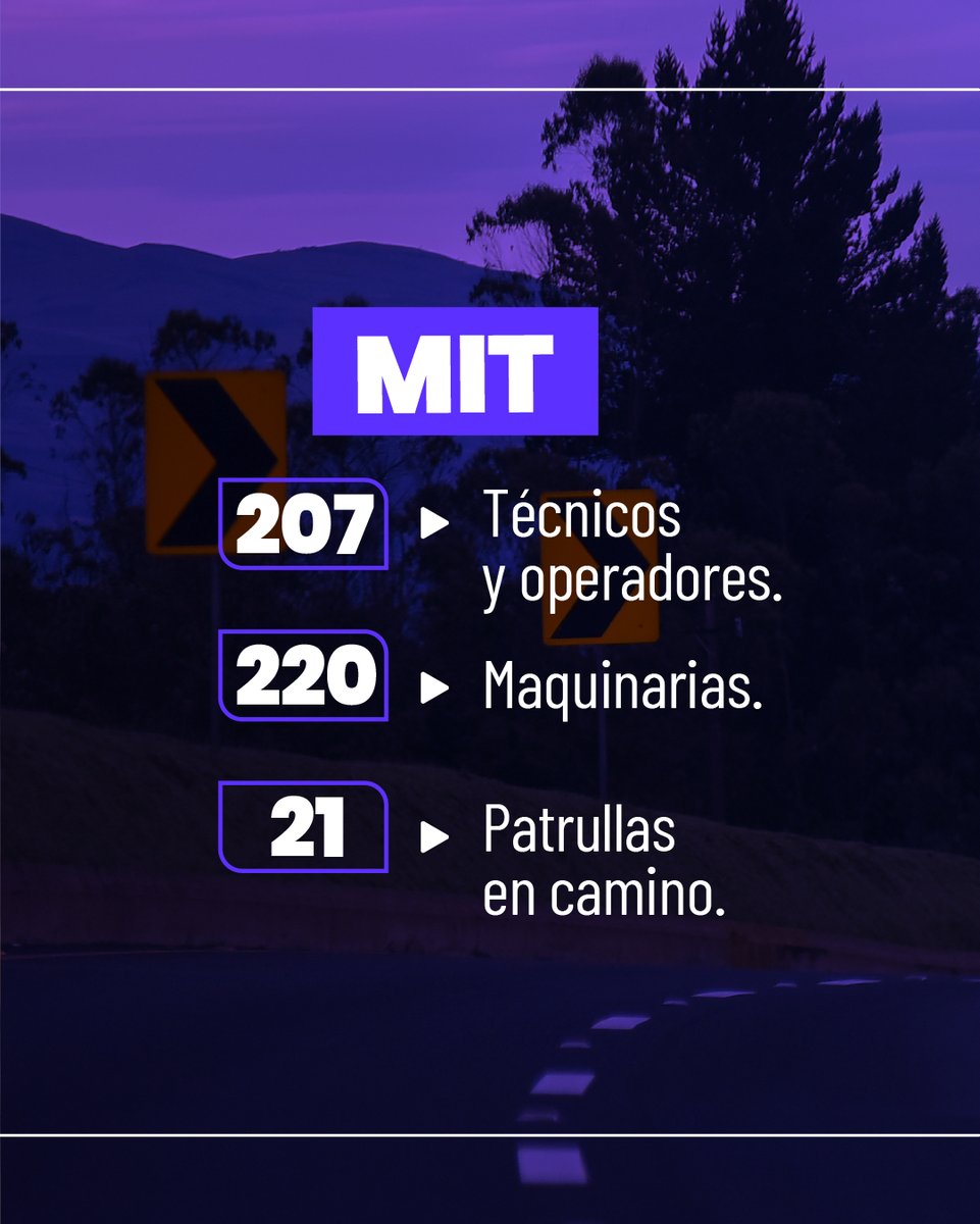 Ministerio de Infraestructura y Transporte 🇪🇨 tweet media