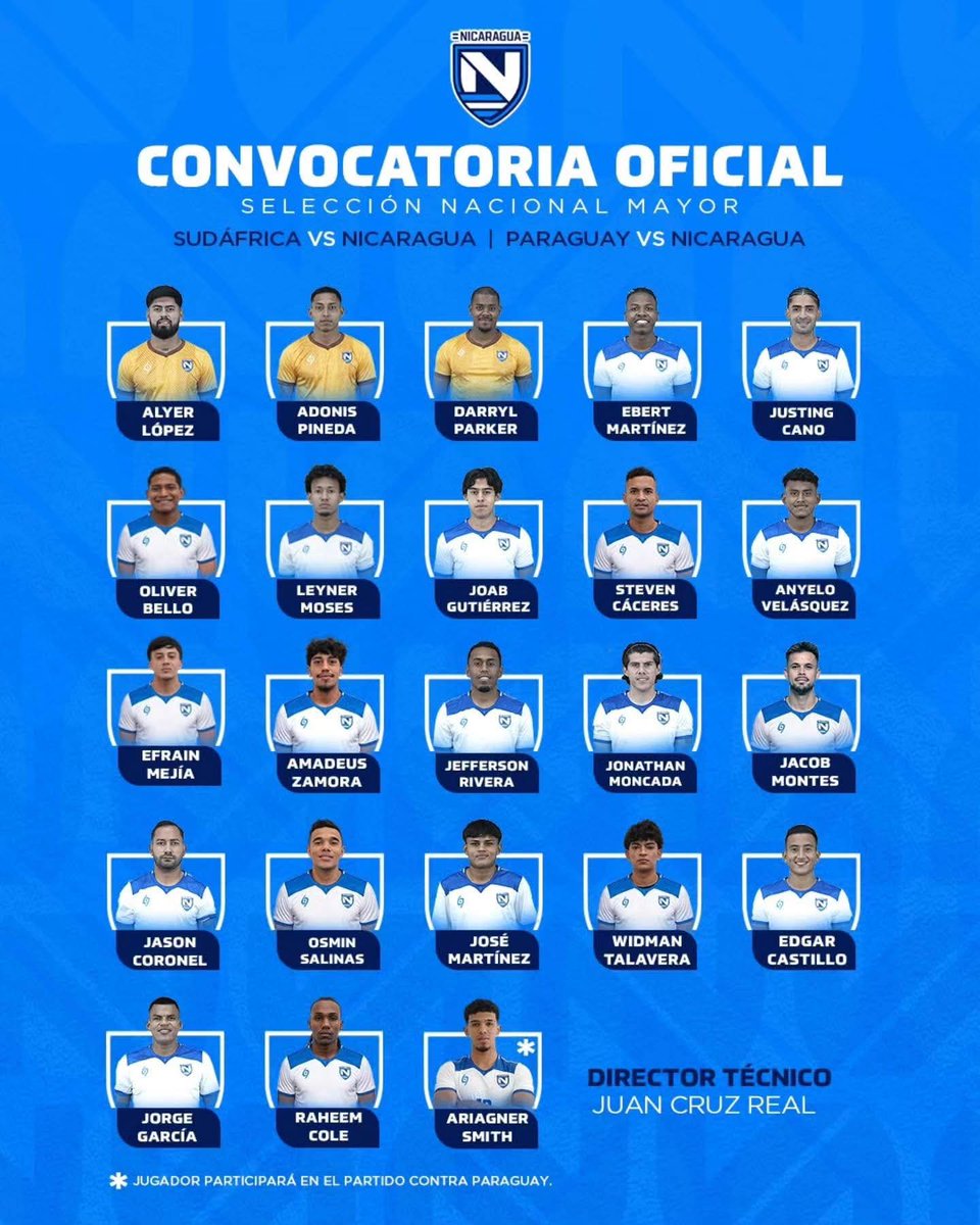 nectalimoraz's tweet photo. 🚨🚨🚨NUEVE BAJAS ante Sudáfrica: Bancy Hernández y Jaime Moreno están FUERA de convocatoria. Juan Cruz Real tendrá muchas variantes en su partido de debut. https://t.co/WWgVHWOoCl