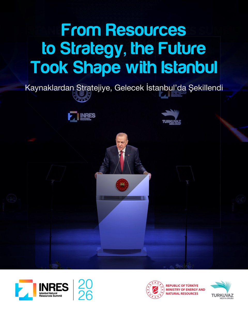 İstanbul Natural Resources Summit tweet media