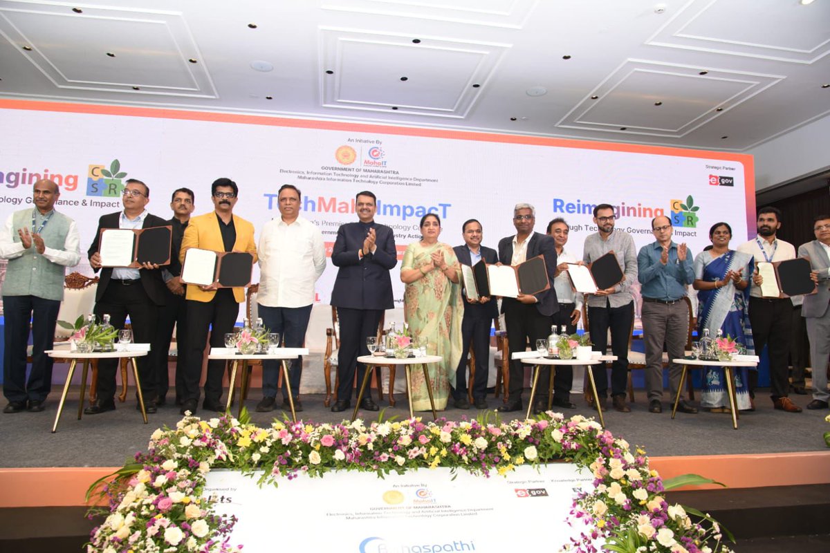 JijiJohnIndia's tweet photo. Proud moment for as @Childhelpindia signed an MoU with (MahaIT) at #TechMahaImpacT2026 in the presence of CM @Dev_Fadnavis
and @ShelarAshish

Special thanks to @sanjay_s_katkar
for his awesome vision and leadership.

#ChildHelpFoundation #MahaIT #DigitalIndia #SocialImpact https://t.co/Fvr3uunMtm