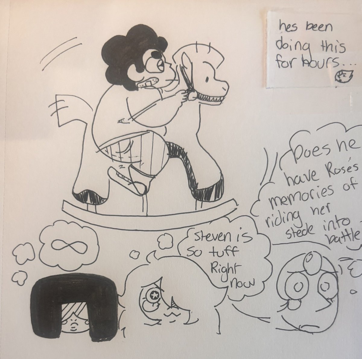 robarazziiiii's tweet photo. Steven universe doodle
He is my effing baby
#stevenuniverse https://t.co/iQAqNKMB2L