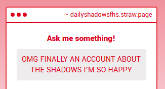 daily shadows (@dailyshadowfhs) / Posts / X