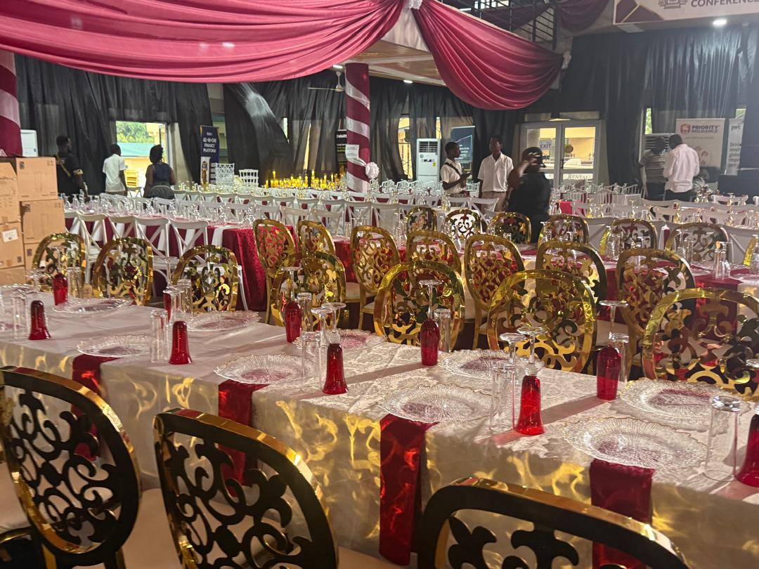 Icagh1's tweet photo. All set for the Dinner Dance!
Come in your black ties and ball gowns + your dancing shoes and lets climax a successful 2026 Accountants' Week Celebration.
Happing now at the Mawuli School, Ho.
#icag #dinnerdance2026 #AccountantsWeek2026
#accountantsconference2026 https://t.co/948um33tnW