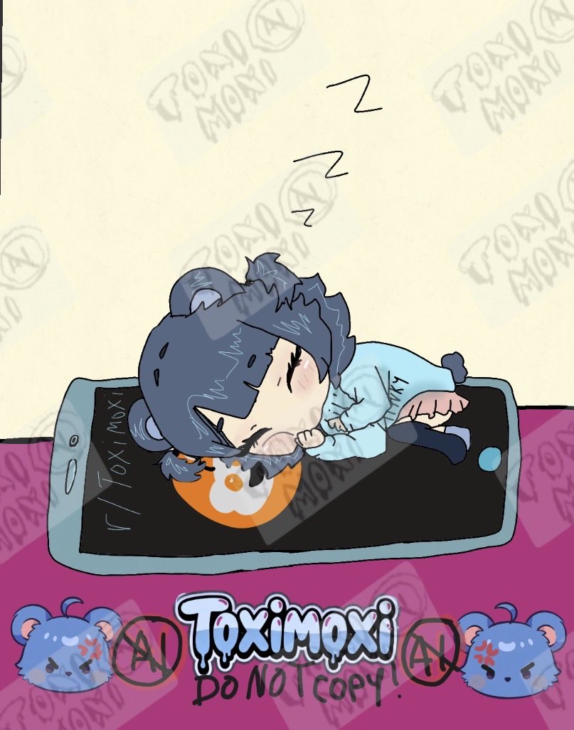 🖤🩵🐾 Toxi Moxi 🐾🩵🖤 {Vbear} tweet media