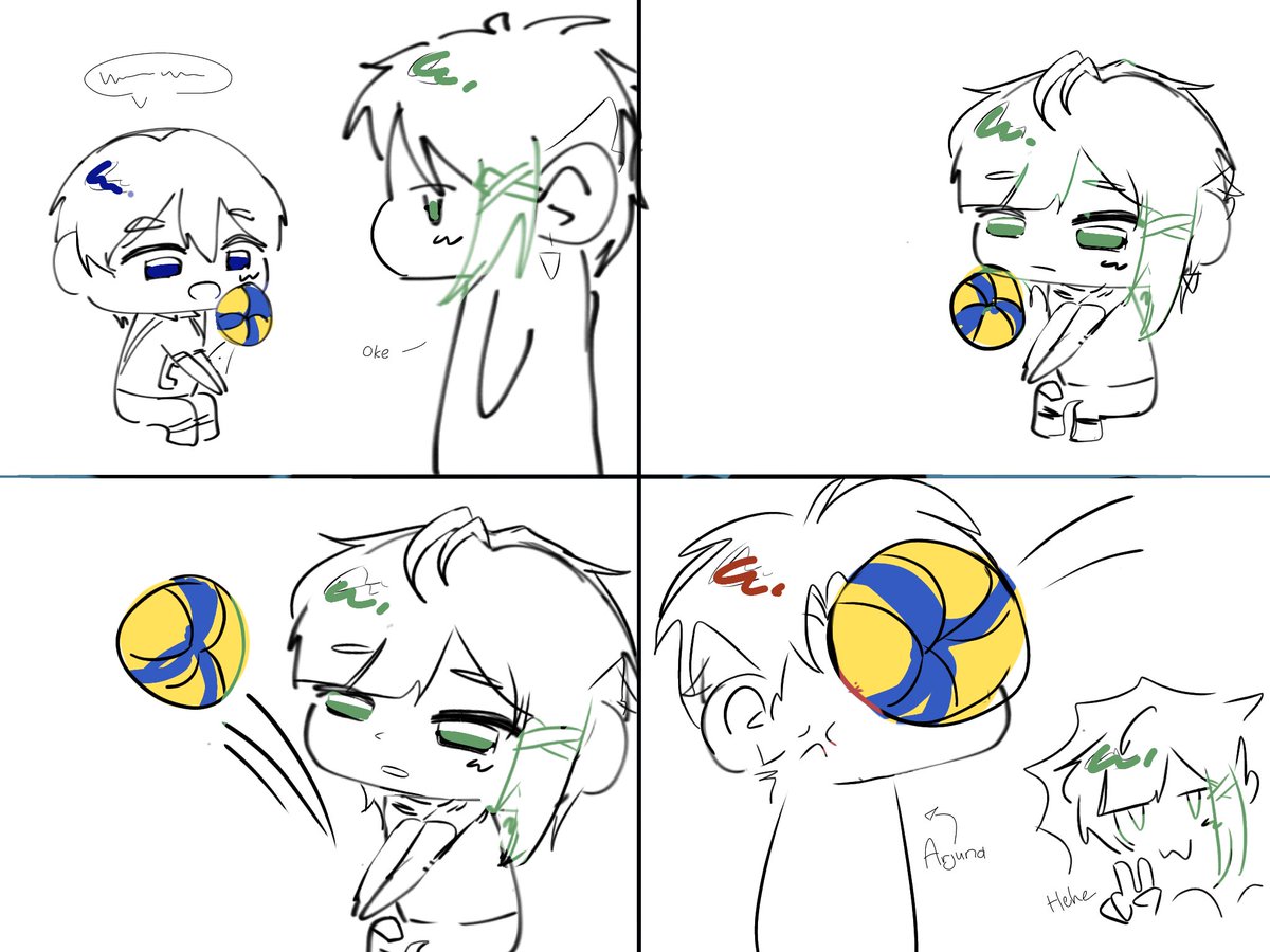 mpry4u's tweet photo. Yudis main volly #Yudiartsbun #yunyavvit https://t.co/5UAuobI9y8