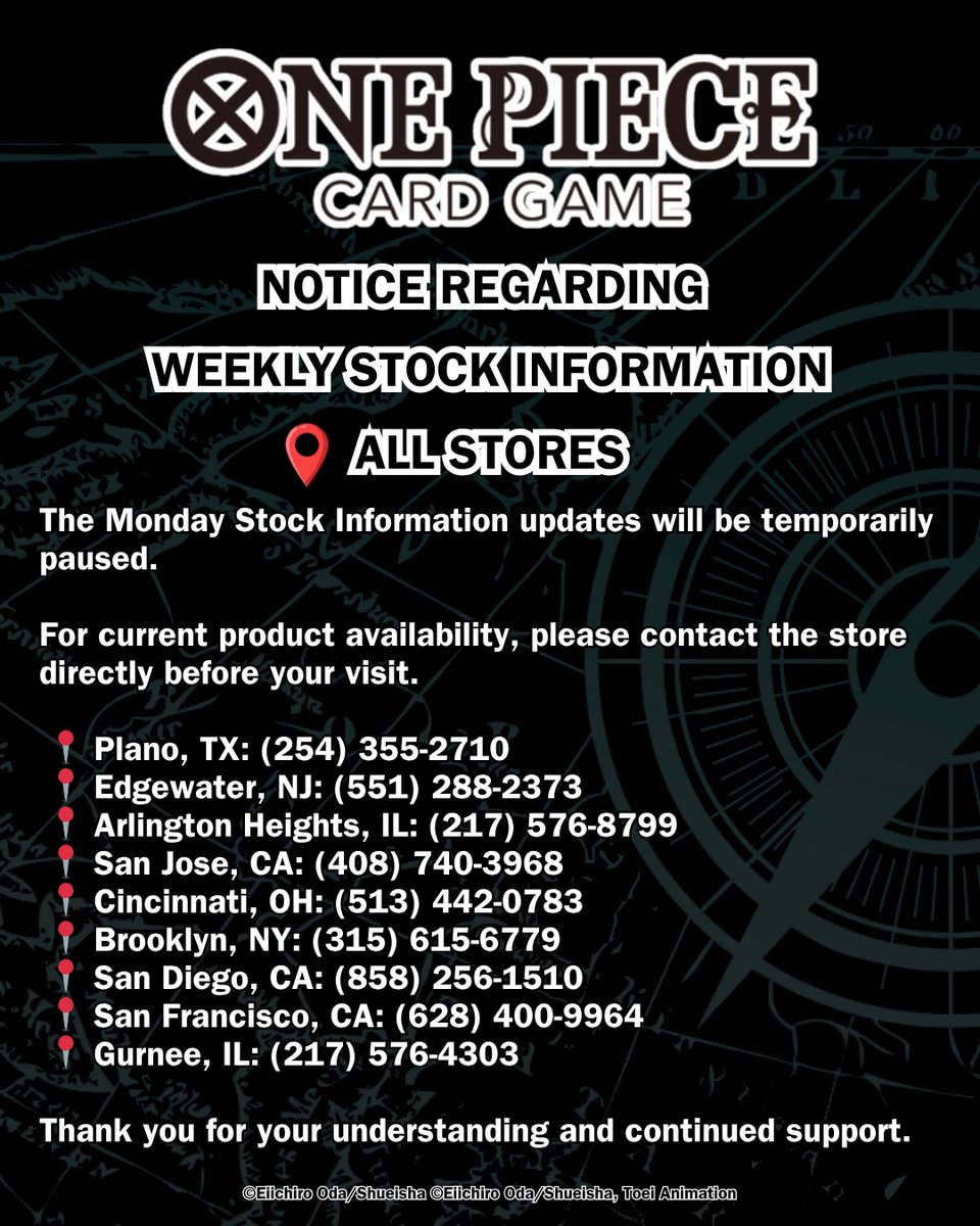 ONE PIECE CARD GAME Official Shop US (@opcgshopus) / Posts / X