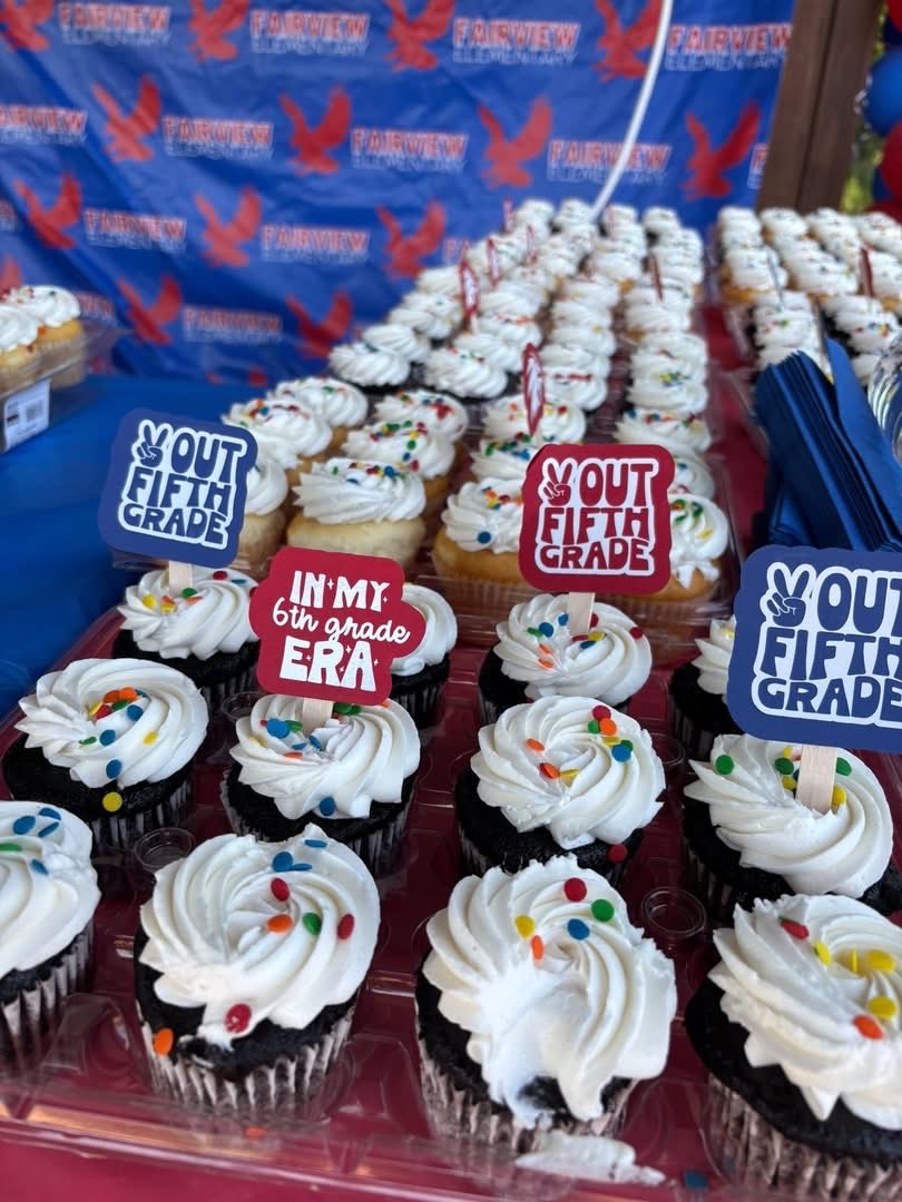 wcsCOmp's tweet photo. Fairview Elementary Fifth Grade Celebration &amp; Promotion was a huge success! We are so proud of what our fifth graders accomplished this year &amp; can’t wait to see what they do in middle school! #HelpingHawksFly @WCSedu https://t.co/fjQ2VzM2RX