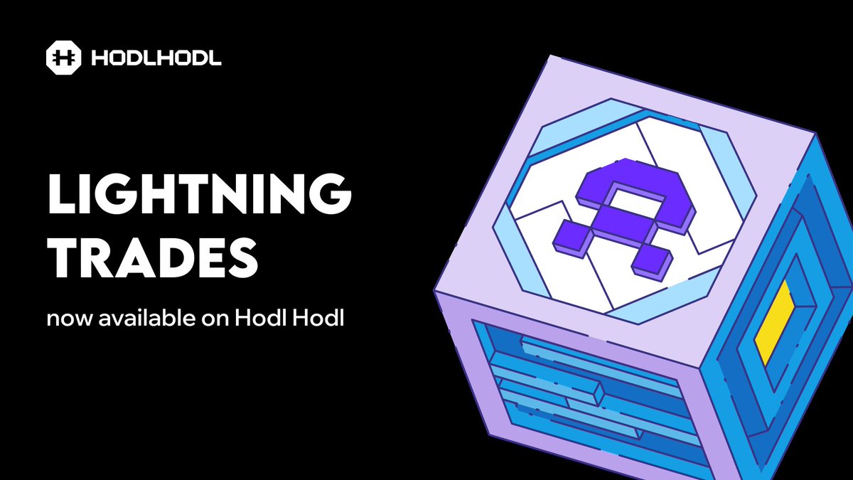 hodlhodlspanish's tweet photo. ¿Ya probaste trading P2P de BTC en Lightning Network?⚡

¡Ahora puedes hacerlo en Hodl Hodl a toda velocidad!

En esta fase beta, podrás operar entre 7000 y 70 000 sats.

Si no encuentras una oferta atractiva, publica la tuya en tus propios términos y al precio que desees. https://t.co/EHmWxHYC7W
