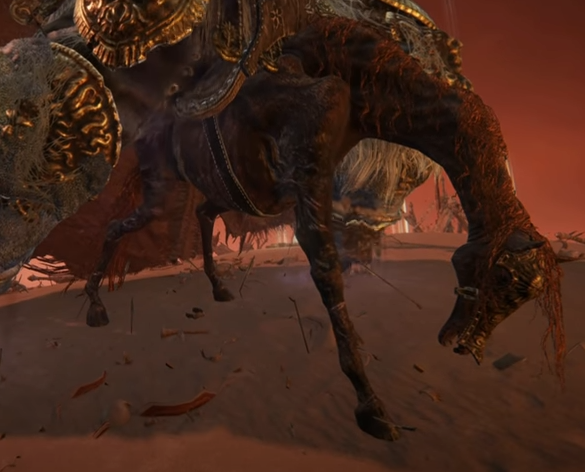 Tridon75's tweet photo. @The_Zubaz @Invinium Oh, that's true. Mb. But regardless of that, this is not a healthy and happy horse lmao. Radahn is clearly prolonging Leonard's suffering because he can't let go https://t.co/PMnU4InvTj