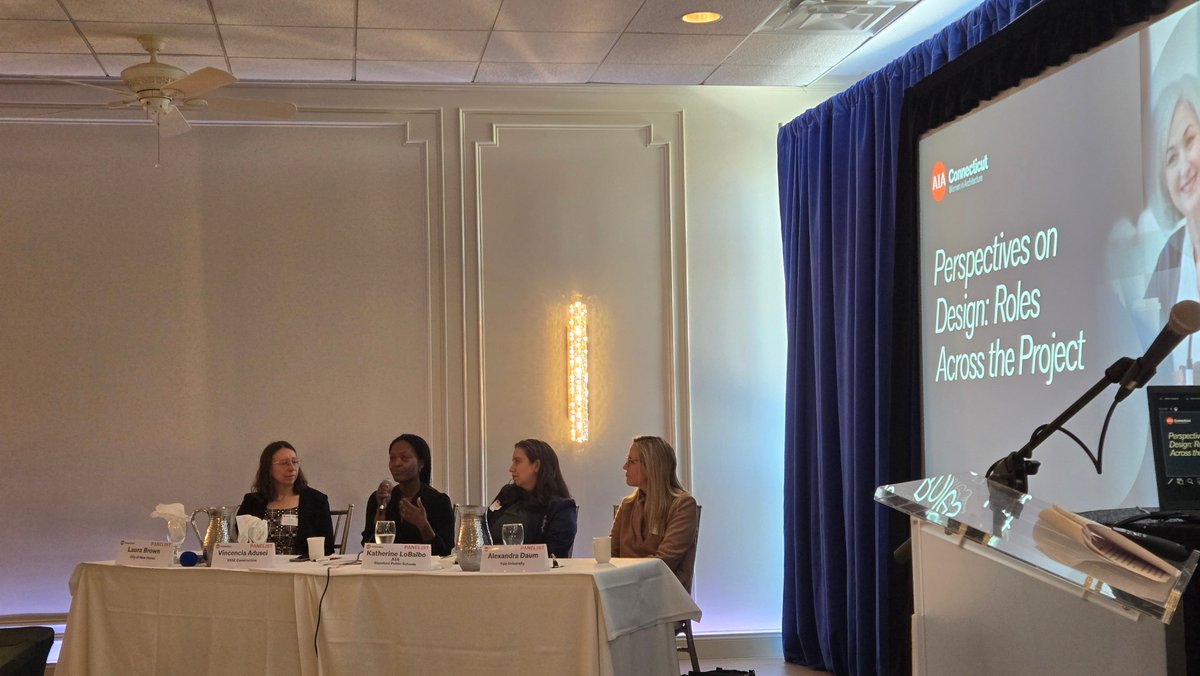 vaseconstruct's tweet photo. Thank you to the CT Institute of Architects and Patriquin Architects for allowing me to participate in this wonderful panel! VASE Construction is honored to be among these leaders who are shaping the world we live in. https://t.co/sKDA1Y8Njk