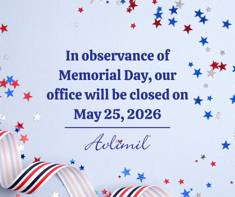 Avlimil's tweet photo. Any orders placed on Monday will ship on Tuesday once our team returns to the office.

We wish everyone a safe and meaningful #MemorialDay weekend. 

#Avlimil #hormonebalance #hotflashes #LearnVianda #menopause #menopauserelief #Viandalife #wbenc #womenshealth https://t.co/ebEmdaUbEr