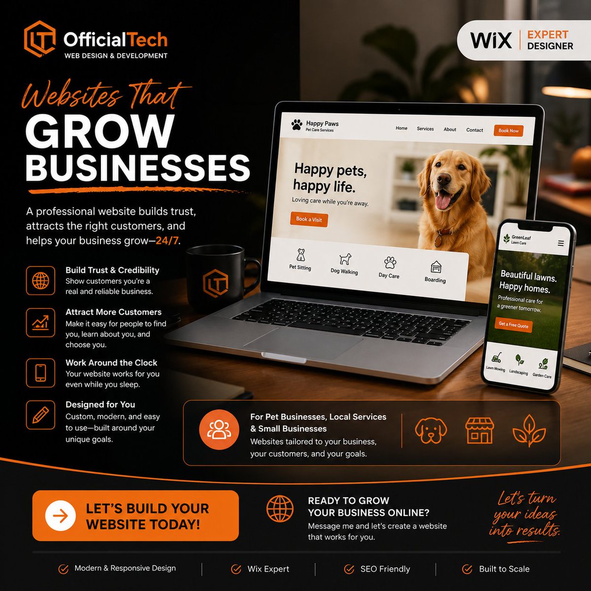 giddyboy10's tweet photo. Many businesses post online every day but still lose customers because people can’t quickly understand or trust what they offer.

A professional website changes that. It gives your business credibility, clarity, and a place customers can always find you. https://t.co/IpfBLxkcal