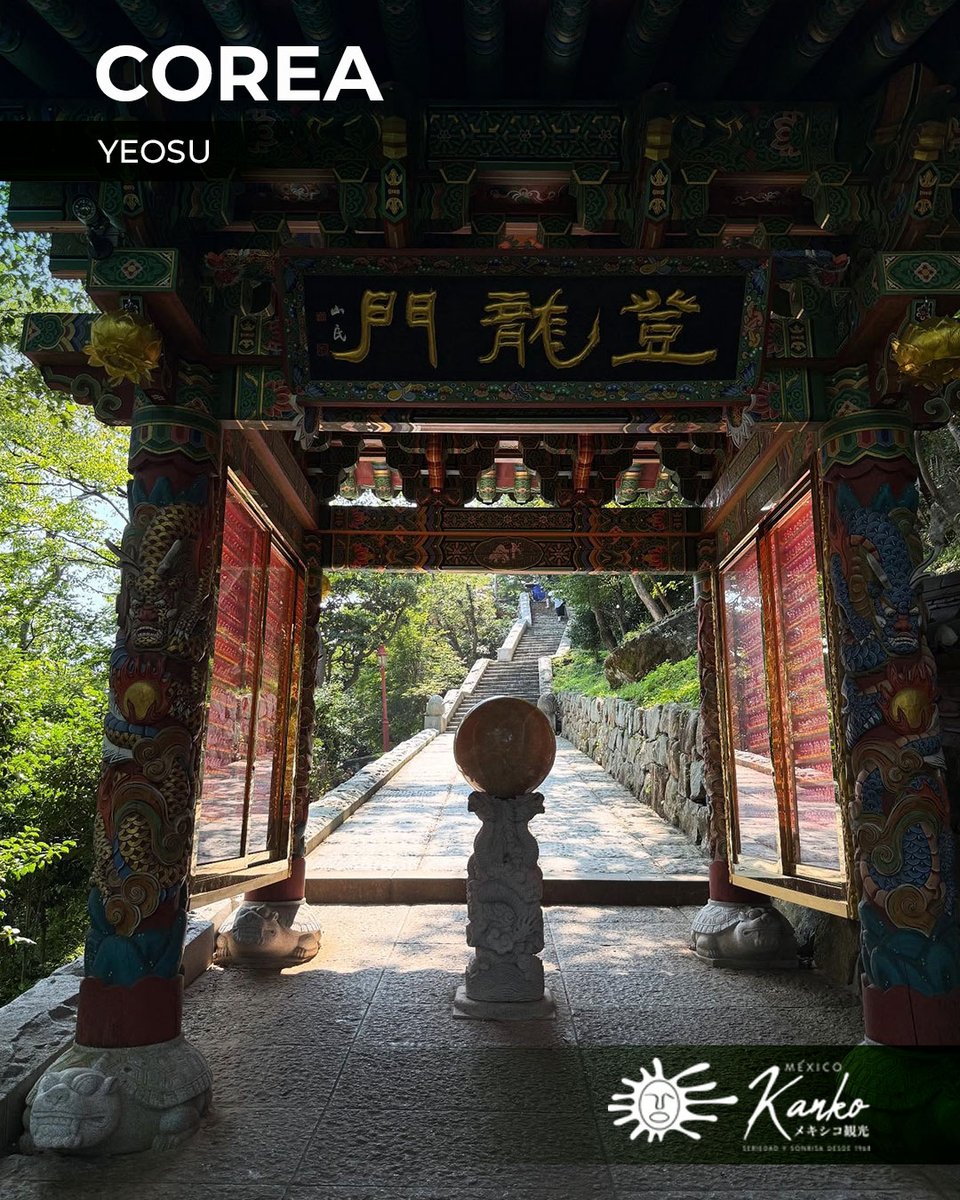 Mexico_Kanko's tweet photo. 🌏 EXPERTOS en ASIA📍COREA 🇰🇷

📍#Yeosu la joya costera de #Corea donde el mar, la modernidad y los paisajes iluminados crean una experiencia inolvidable. 🌊

Recorre su famoso teleférico con vistas al océano, disfruta de su gastronomía y vive el encanto de esta ciudad. 🛫🌃
👇🏻 https://t.co/98tJsfjt6R