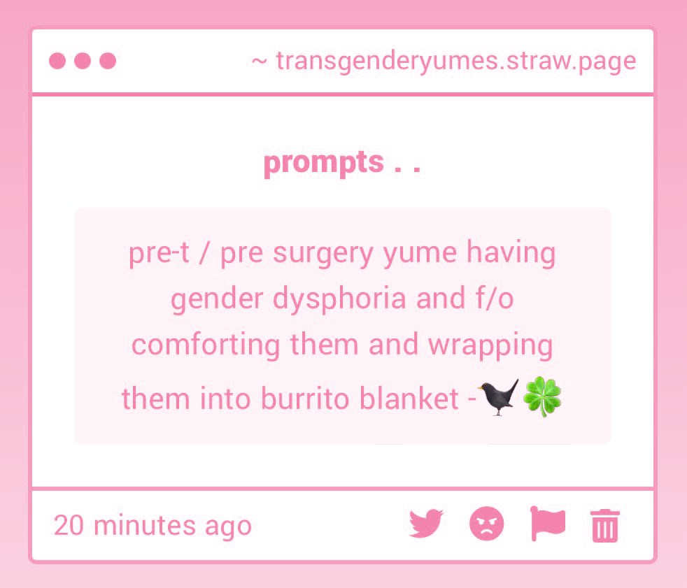 trans yumes 𐙚 tweet media
