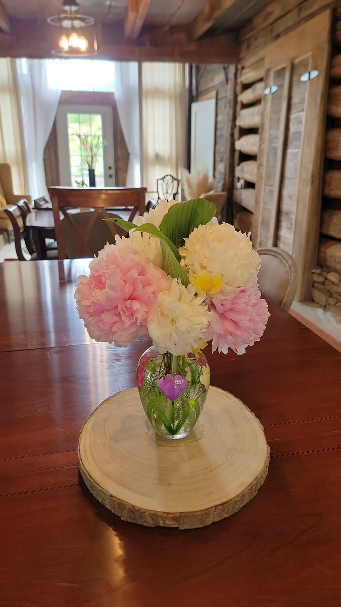 Barn697's tweet photo. Fresh cut peonies!!! https://t.co/e9fDtA1F3z