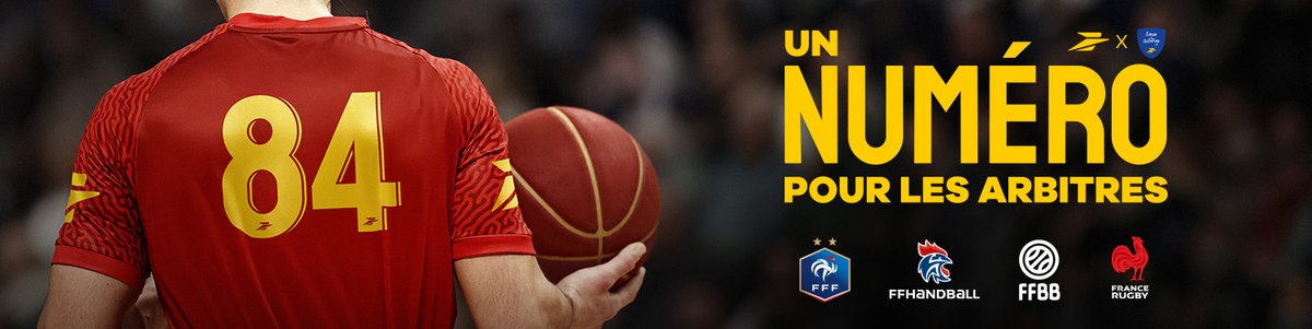ffbasketball's tweet photo. 🚨 #84
C’est le numéro que porteront exceptionnellement les arbitres lors des grandes finales nationales de cette fin de saison.🏀

Un chiffre fort, issu d’une étude révélant que 84% des Français estiment que valoriser les arbitres, c’est protéger le sport.

Parce que sans arbitre, il n’y a pas de match. Parce que sans respect, il n’y a pas de sport.

La FFBB est fière de s’engager aux côtés de Tous Arbitres et @GroupeLaPoste dans cette mobilisation nationale en faveur du respect de l’arbitrage

+ d'info 👉 https://t.co/uDeYxBDlU5

#84 #TousArbitres #LaPoste #BetclicELITE #Respect #Arbitrage #Basketball