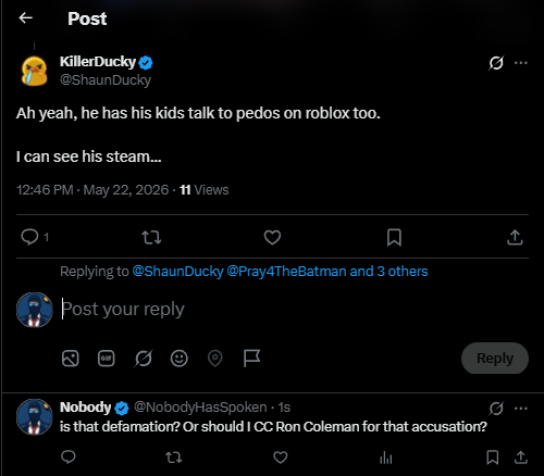 Nobody tweet media