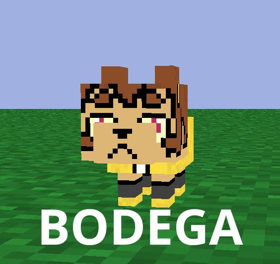 katooart's tweet photo. I made this 

#kit #Gameoverse #Minecraft #meme #Bodega https://t.co/TYacoTas8q