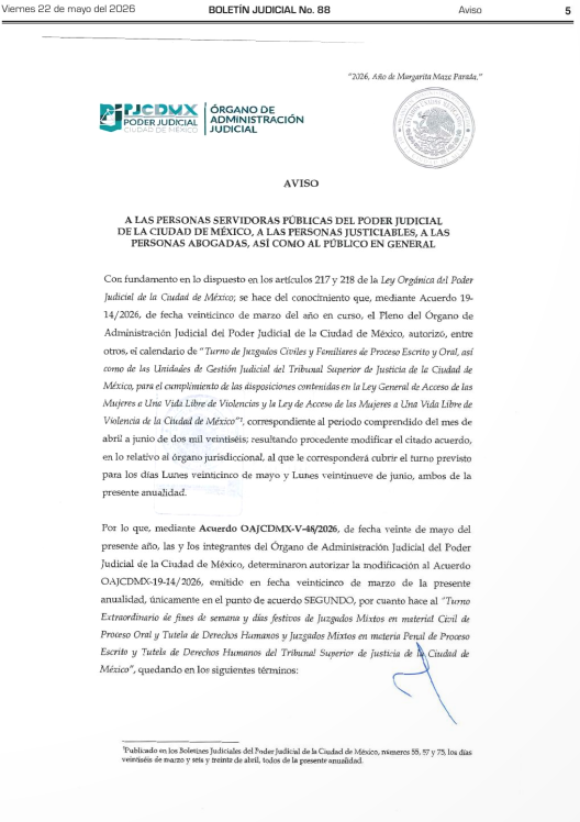 Poder Judicial de la Ciudad de México tweet media