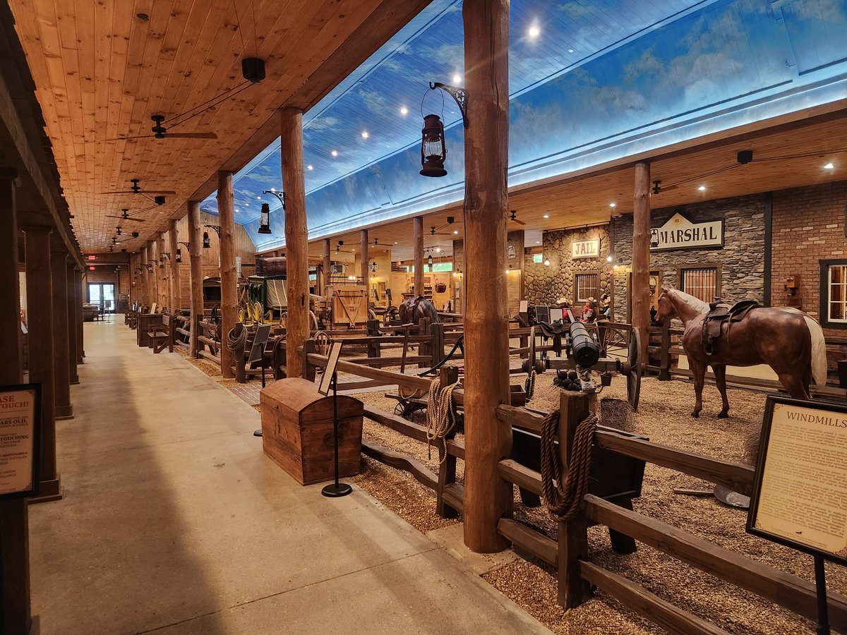 JHop03's tweet photo. Just went to the craziest private collection of old west memorabilia I have ever seen.🤯
Will post more later. https://t.co/Nuh0Dfcnr6